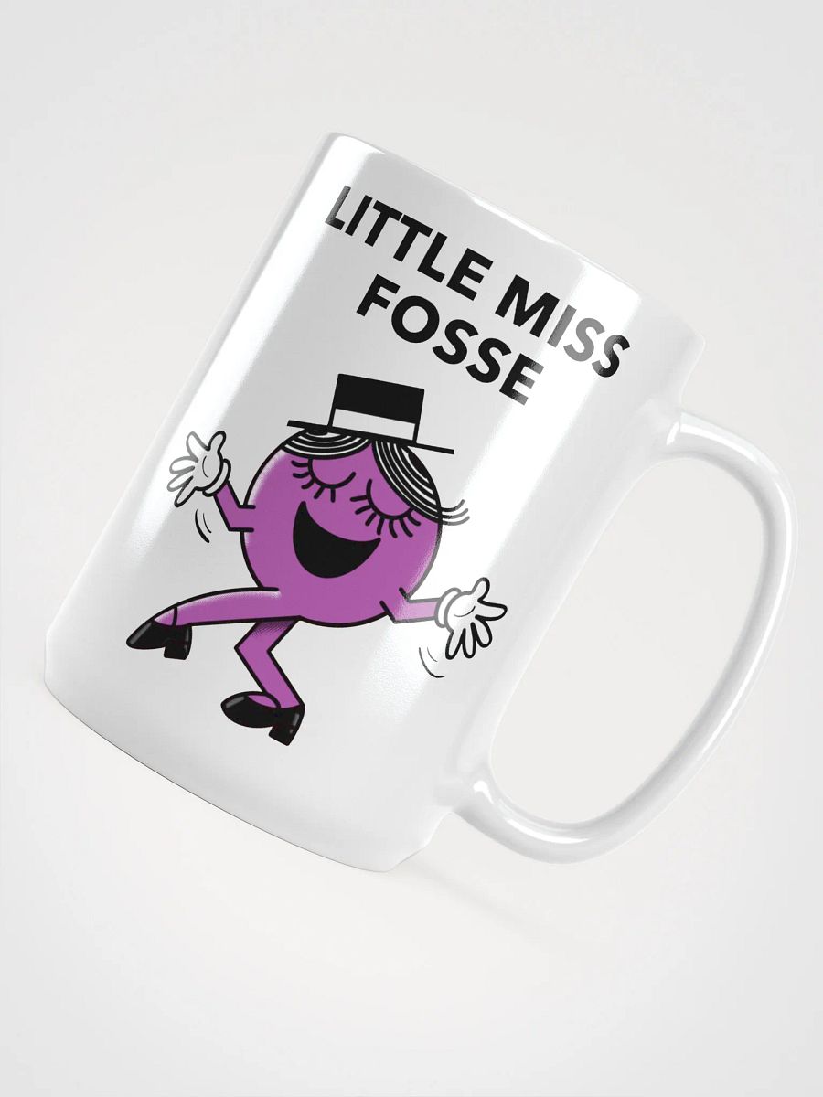 Little Miss Fosse Mug – Black Glossy Funny Theatre Meme Cup product image (4)