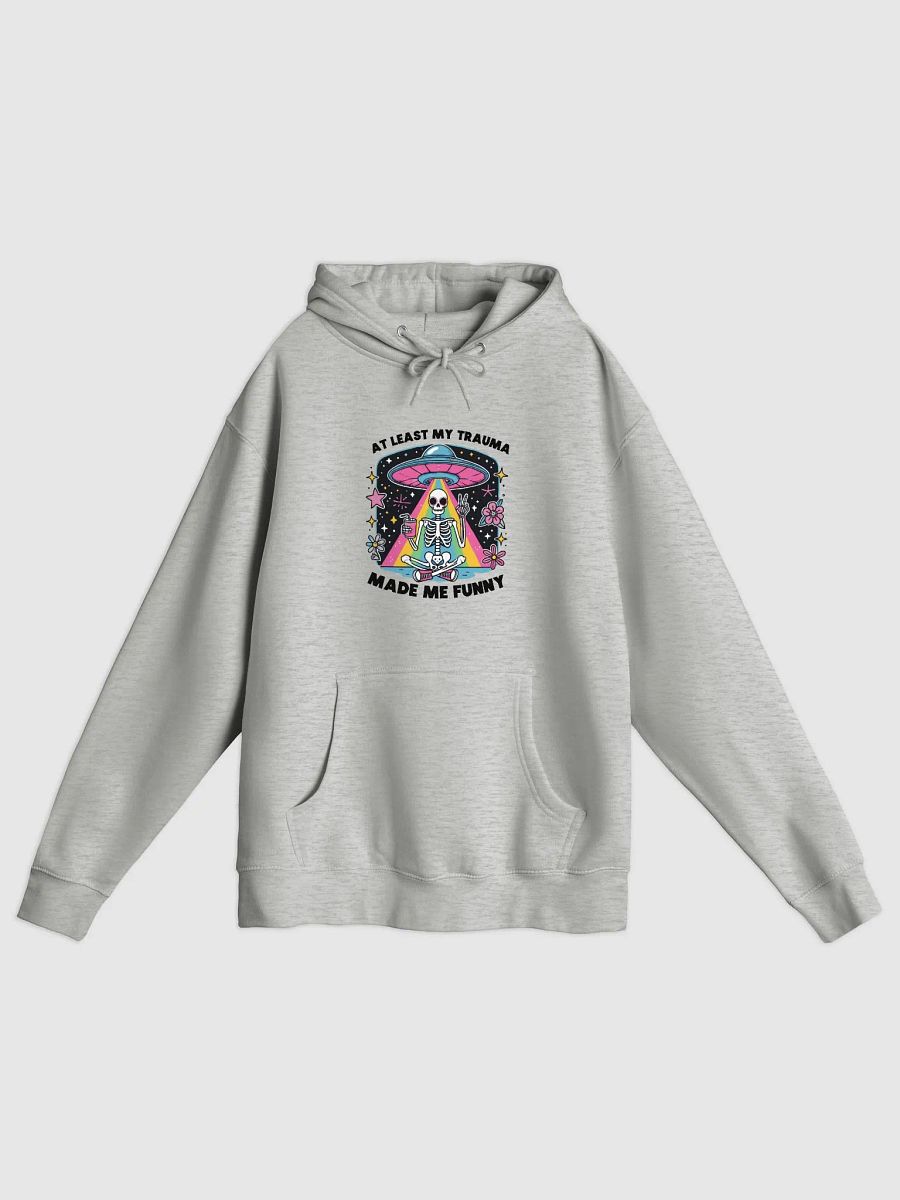 Whimsical Skeleton UFO Hoodie product image (1)