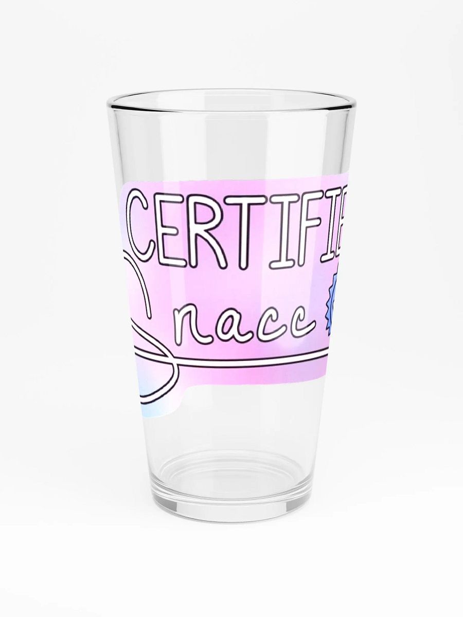 Certified Snacc Pint Glass product image (3)