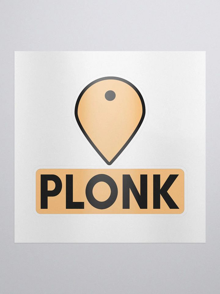 Plonk Sticker product image (1)