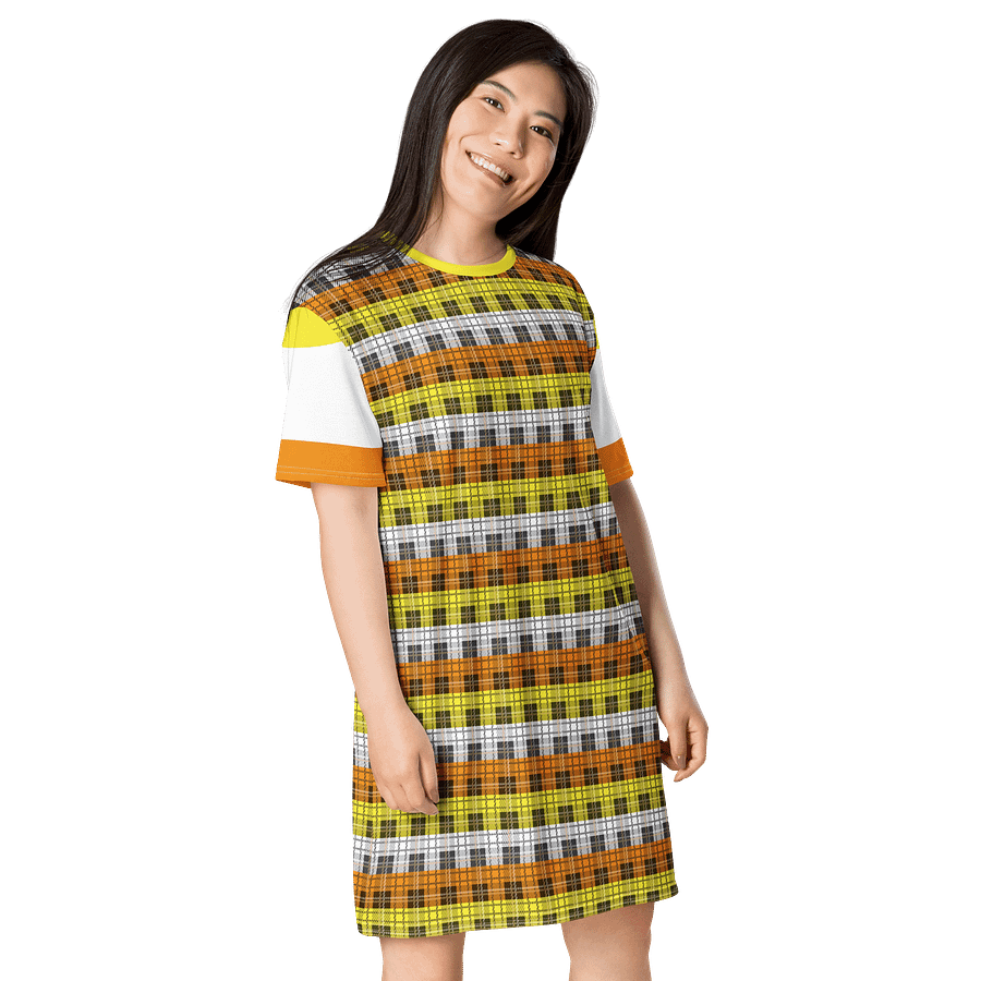 Maverique Pride Plaid T-shirt Dress product image (4)