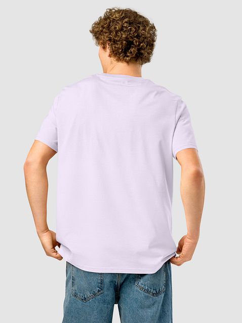 Photo showing Stanley/Stella Unisex Organic Ribbed Neck T-Shirt