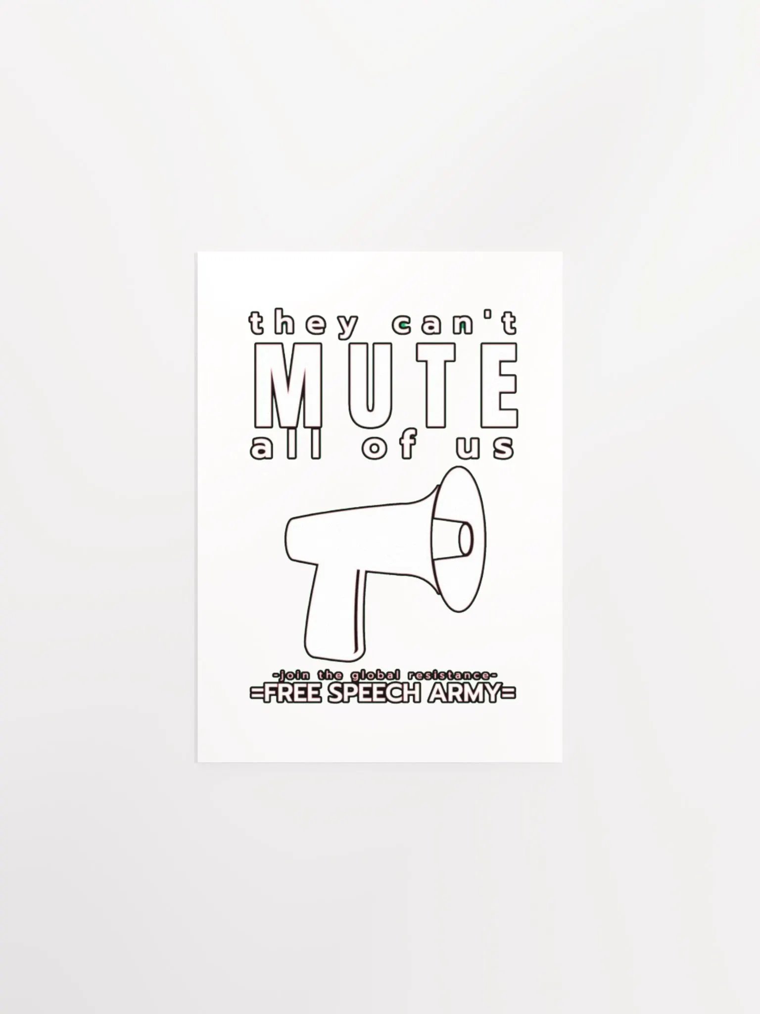 THEY CAN'T MUTE ALL OF US product image (2)