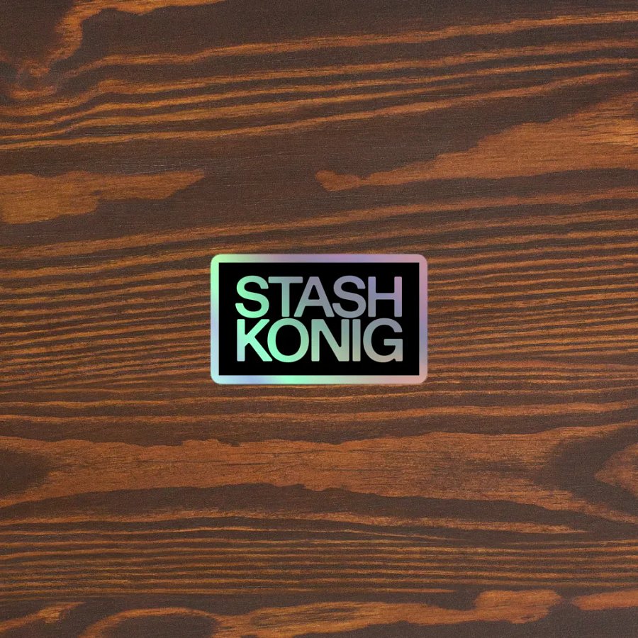 Stash Konig Minimal Logo Sticker product image (5)
