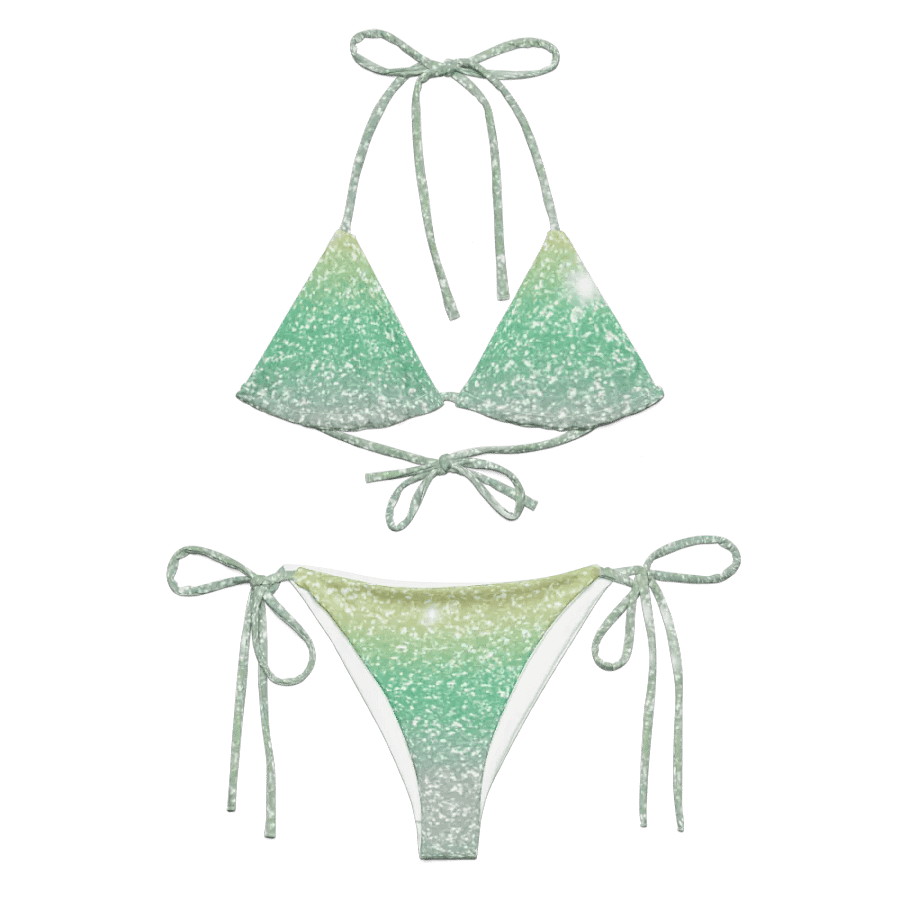 Glitter Unicorn Texture Design String Bikini (11) product image (3)