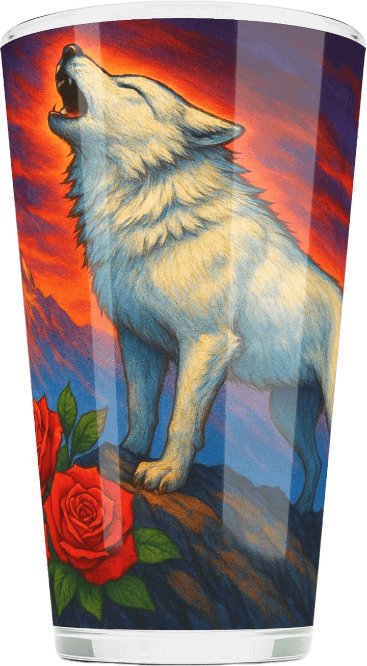 DireRose Pint Glass product image (1)