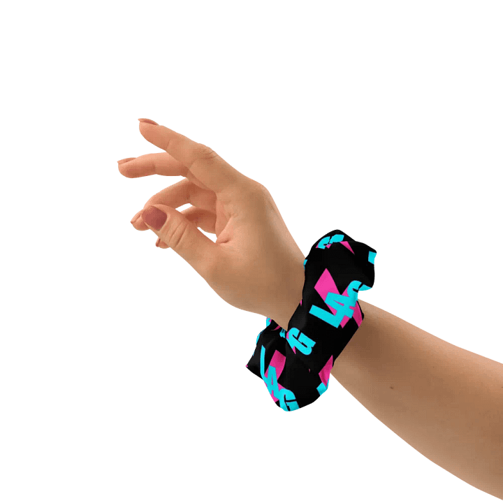 LAG Scrunchie with Bow (Black) product image (1)