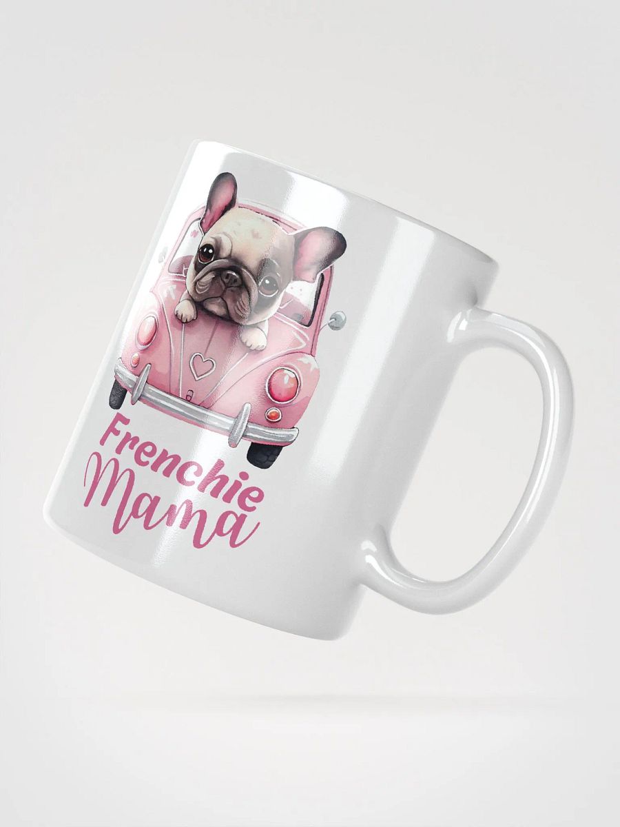 Frenchie Mama White Glossy Mug product image (4)