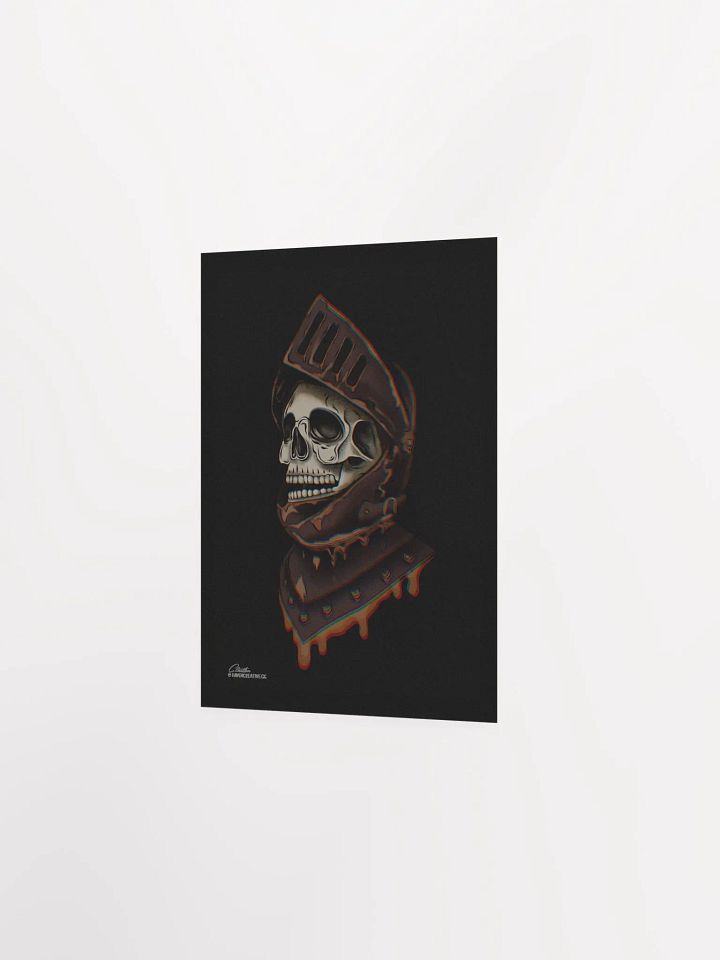 "Gothic Knight Skull" Poster product image (2)