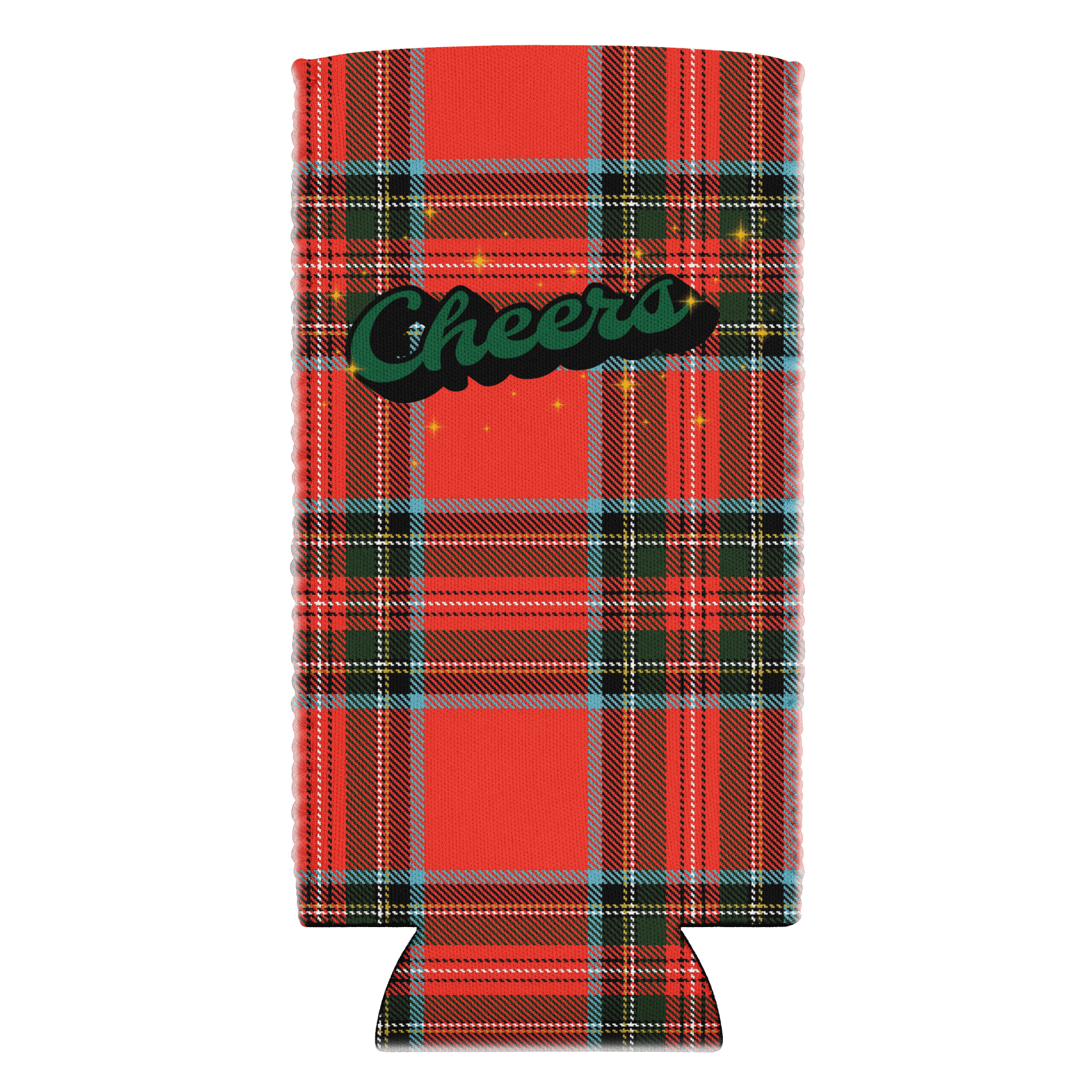 Cheers Coozie - Red Plaid product image (1)