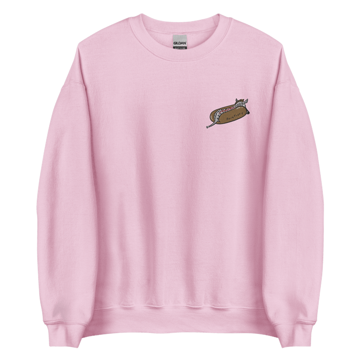 Zebra Hot Dog Embroidered Classic Sweatshirt product image (1)