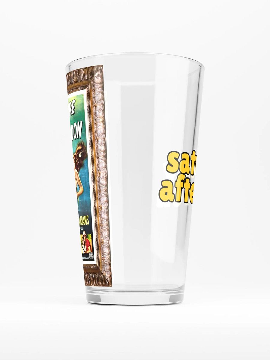 saturday afternoon pint glass: The Aquatic creature product image (3)