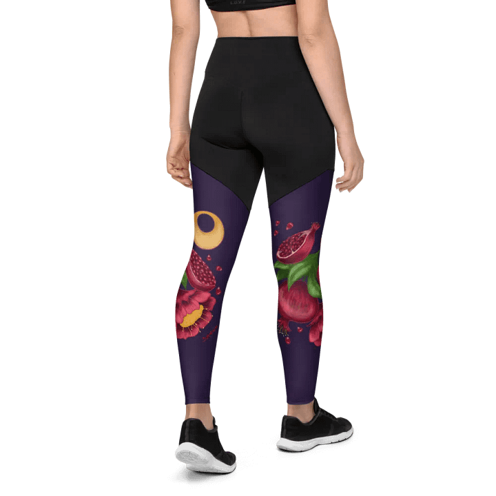 Pastel Poms Leggings product image (2)