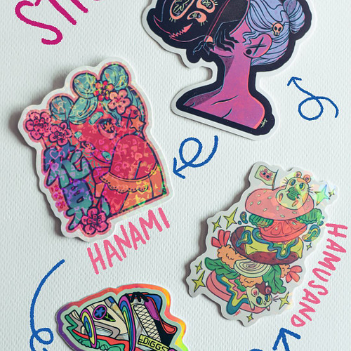 Finally got this season’s stickers in!! They look so rad!! Want some?? You gotta join the Sticker Club! Check out the link in...