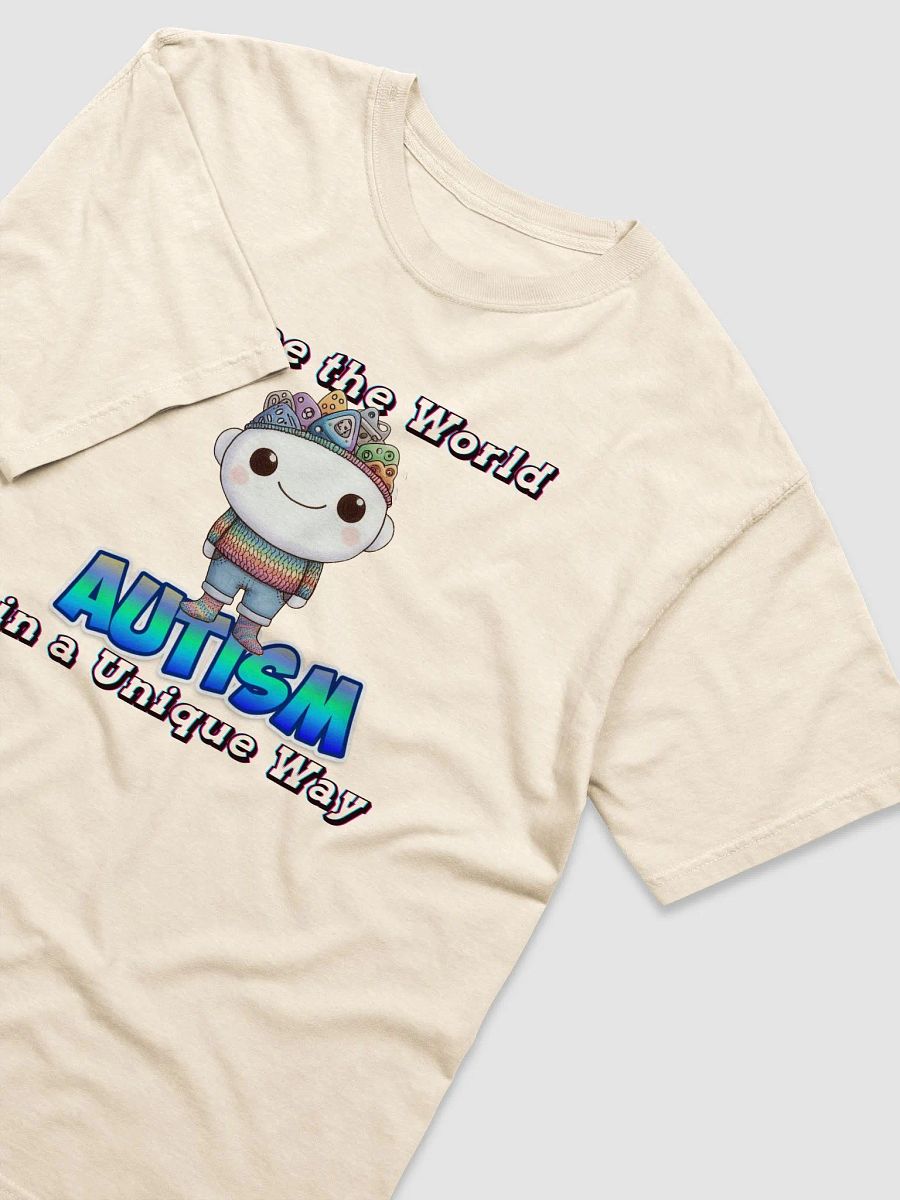 Autism: I See the World in a Unique Way Comfort Colors Garment-Dyed Heavyweight Tee product image (39)