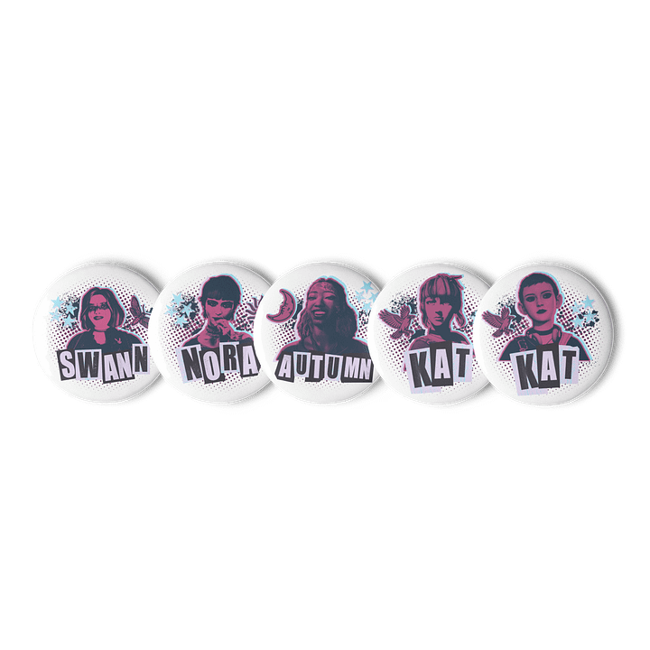 Lost Records: Bloom and Rage Pin Badges (Set 3) product image (1)