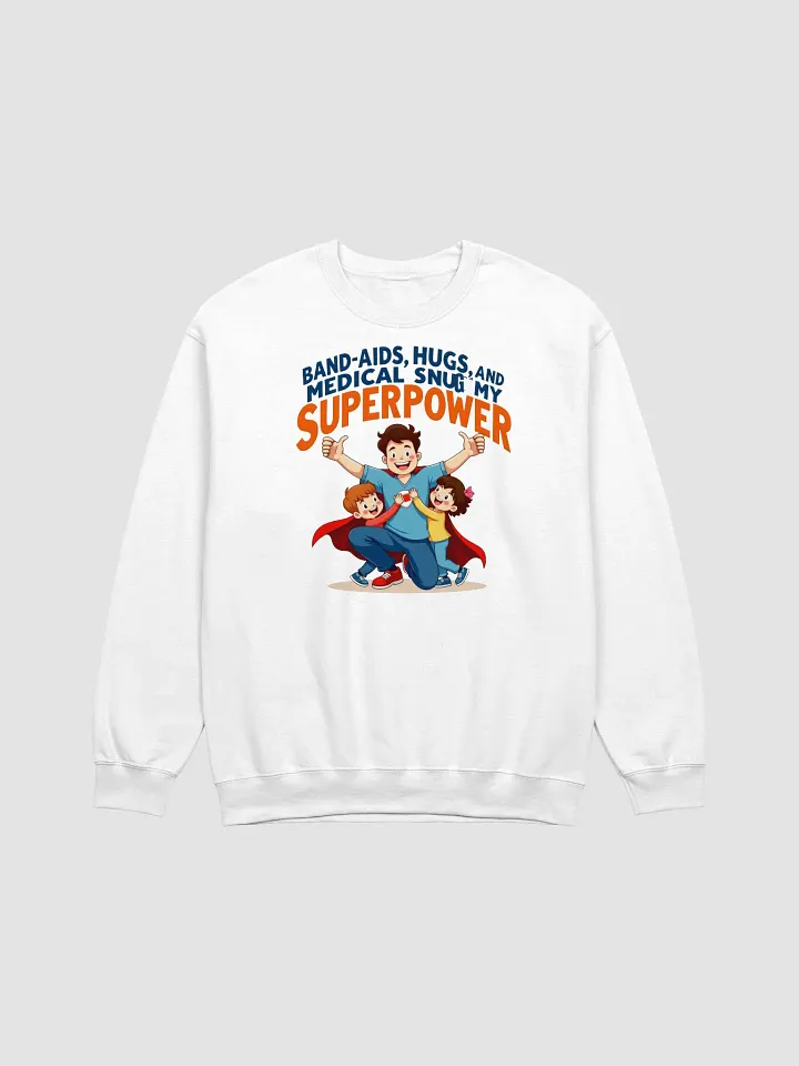 Superpower Hugs Crewneck Sweatshirt product image (9)