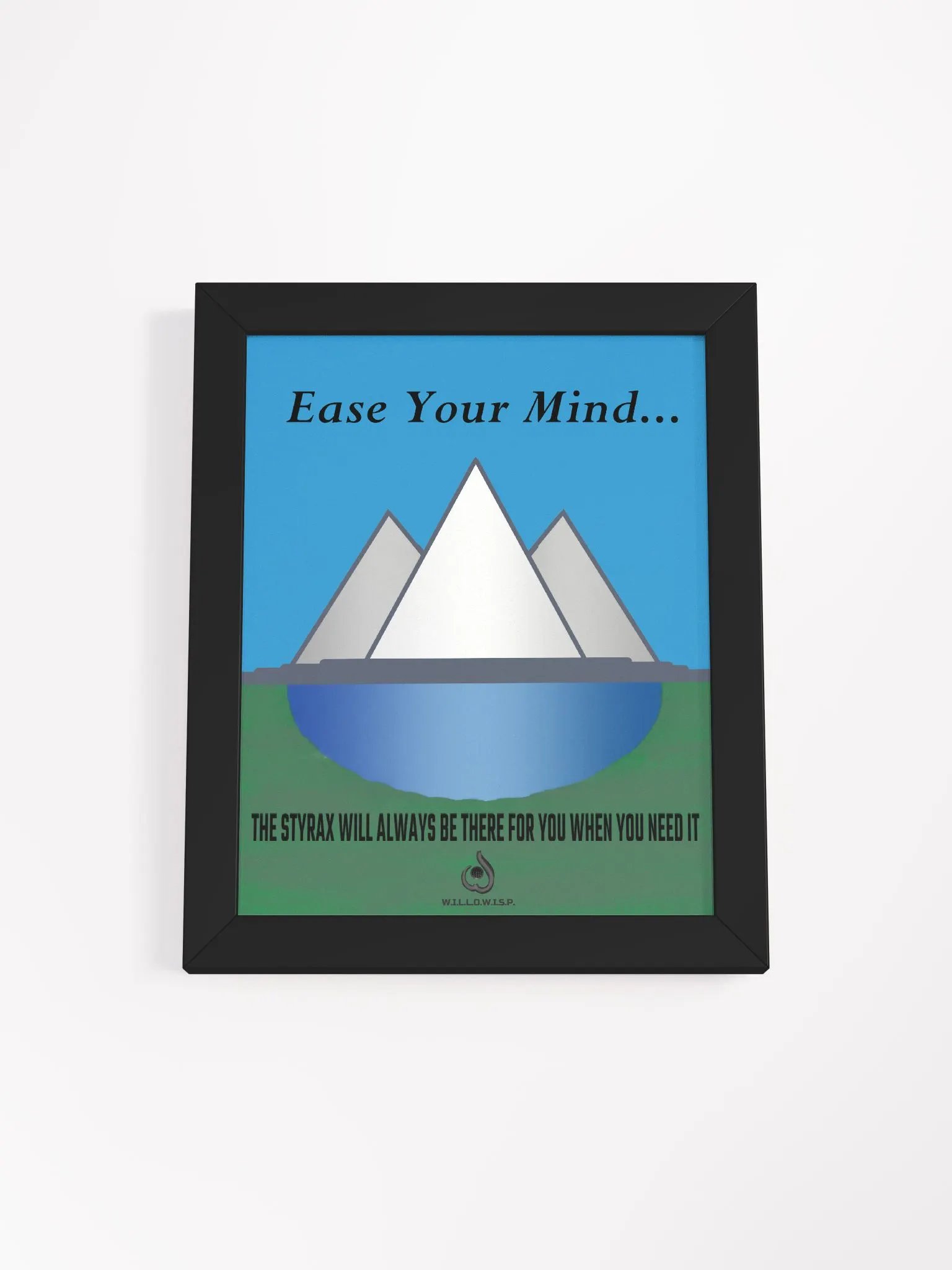 WILLOWISP Framed Styrax Poster product image (1)