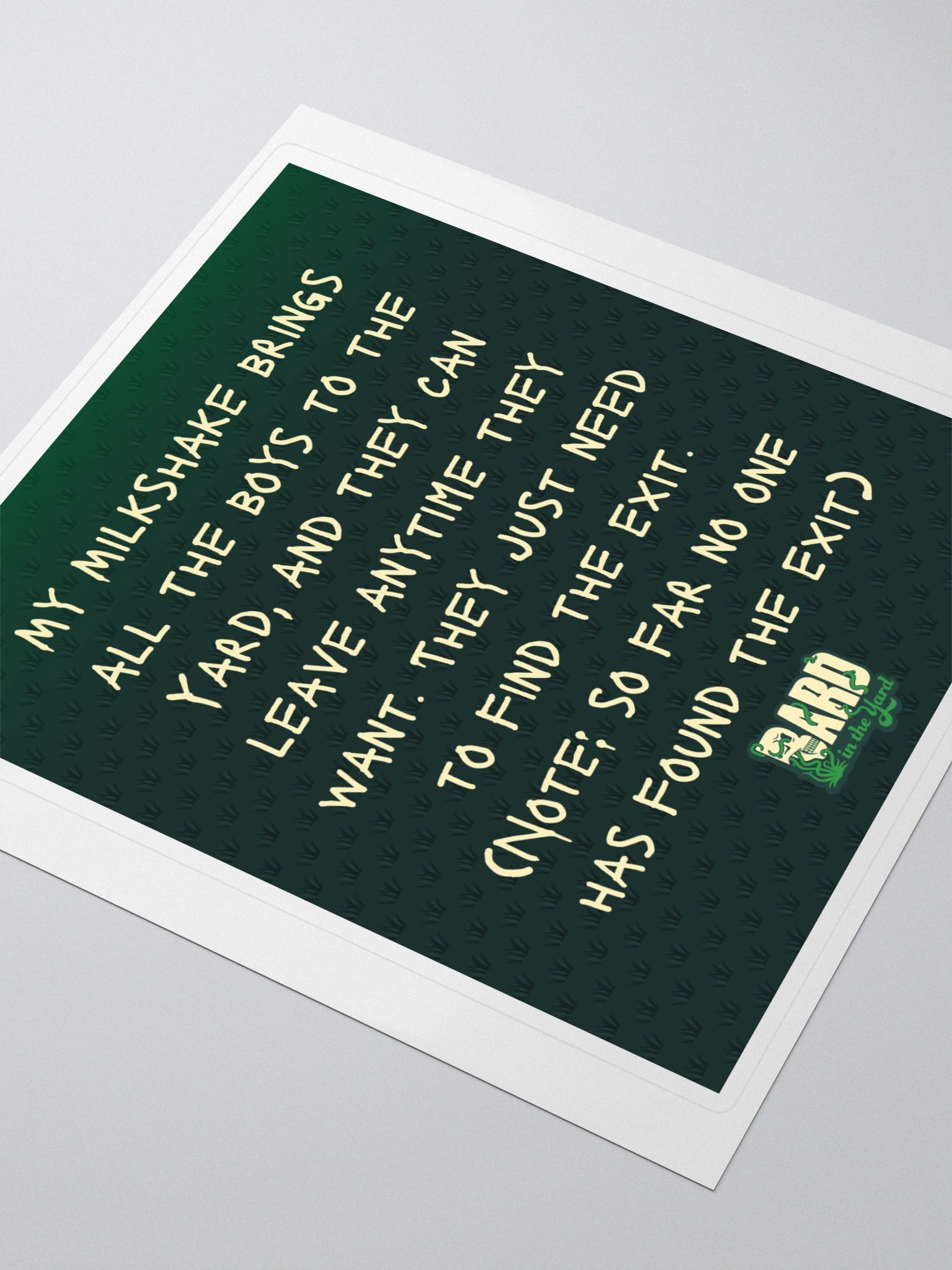 Milkshakes Sticker product image (3)
