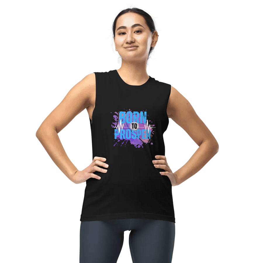 Expressive Born to Prosper Muscle Tank product image (4)