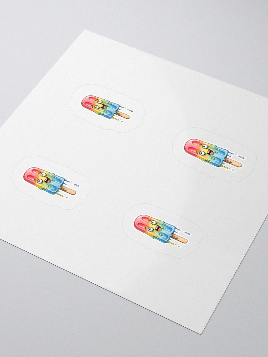 Whimsical Popsicle Faces Sticker Set product image (7)