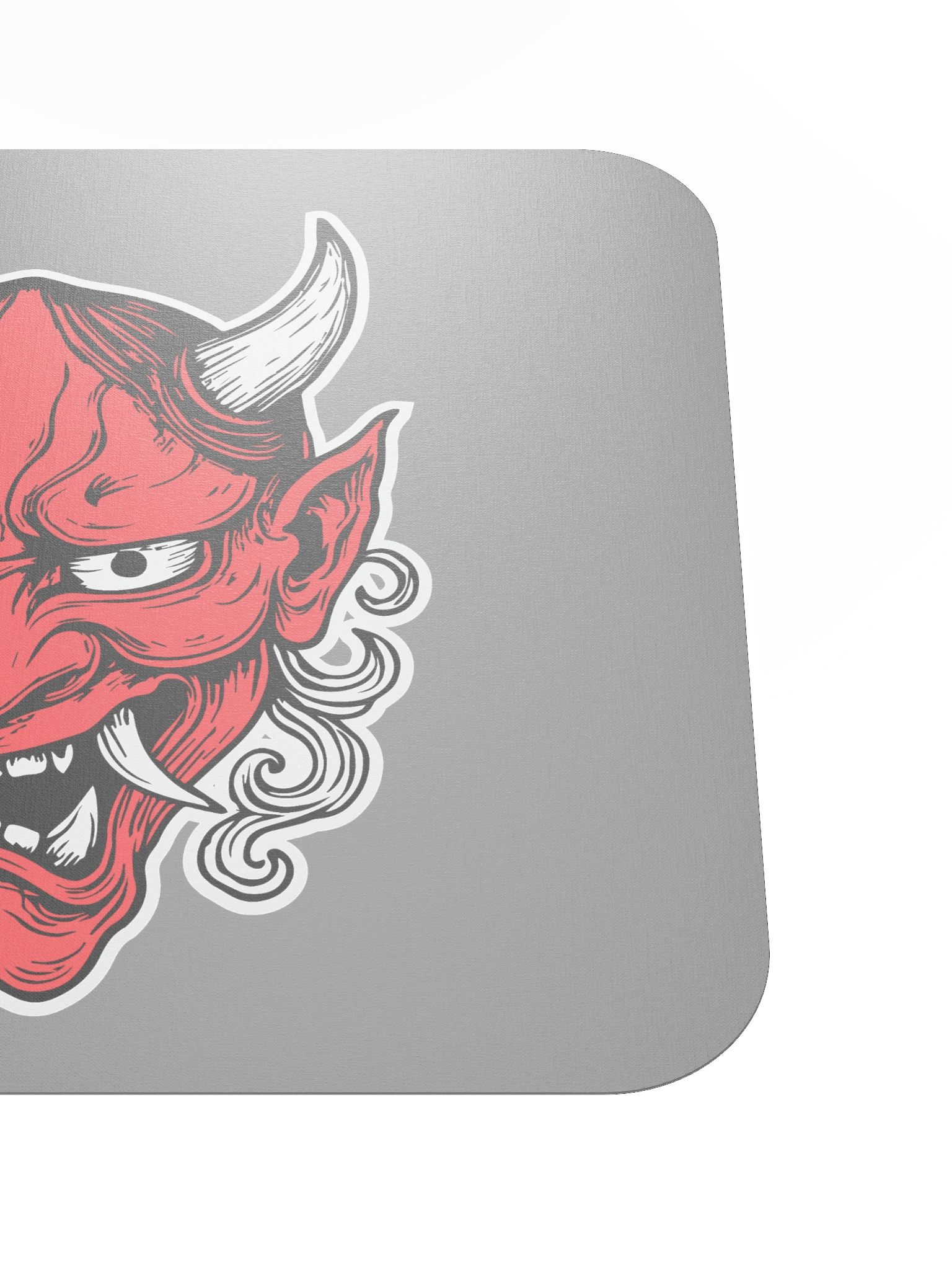 Fierce Red Oni Mouse Pad product image (5)