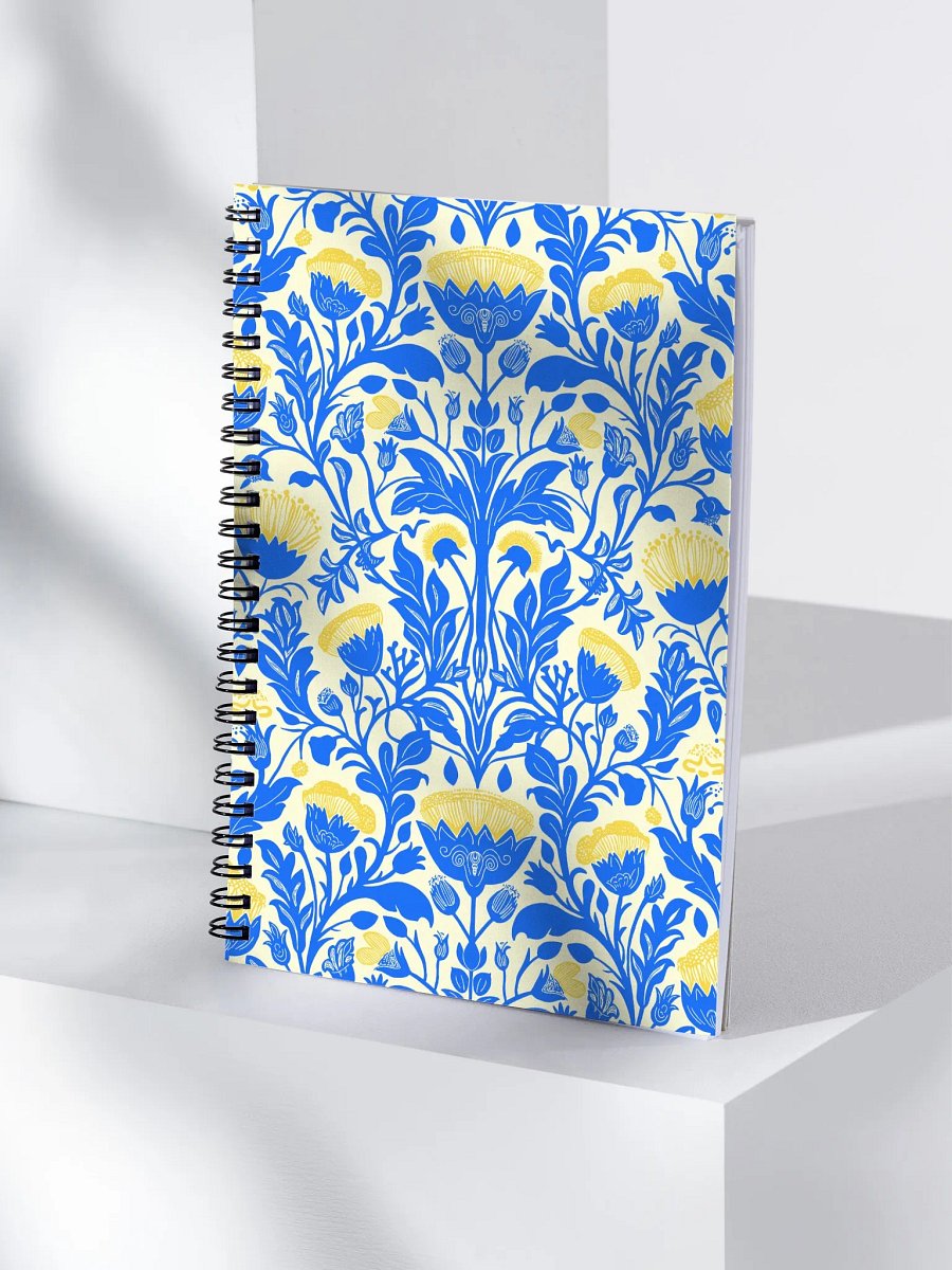 Blue Meadow Bloom Notebook product image (4)