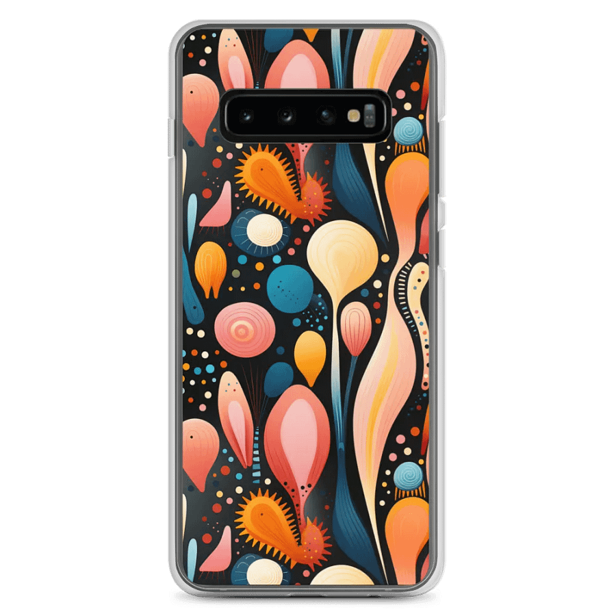 Cosmic Bloom Clear Samsung® Case product image (7)