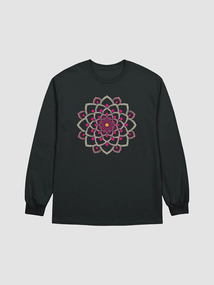 Simple Pink Mandala Long Sleeve T-Shirt product image (1)