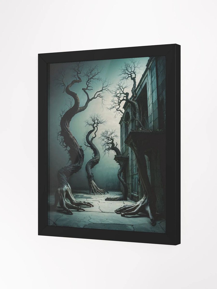 Surreal Muscular Trees Framed Print product image (11)