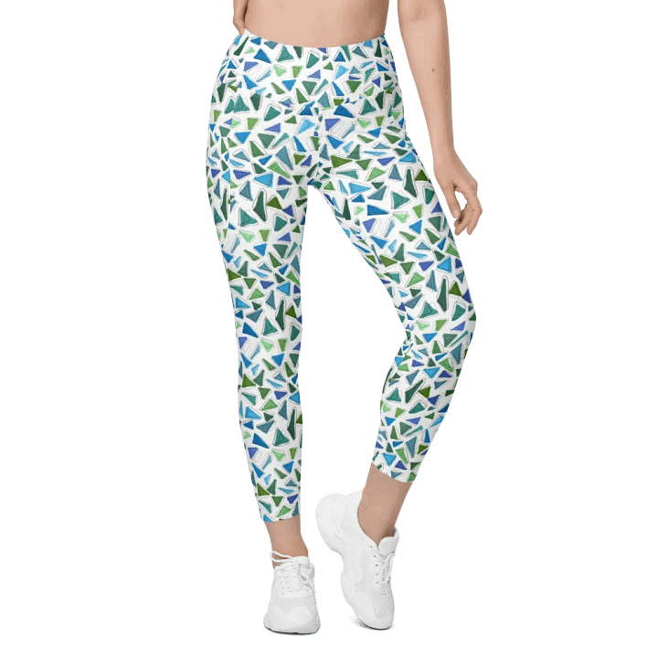 Leggings w/Pockets - Sea Glass product image (1)