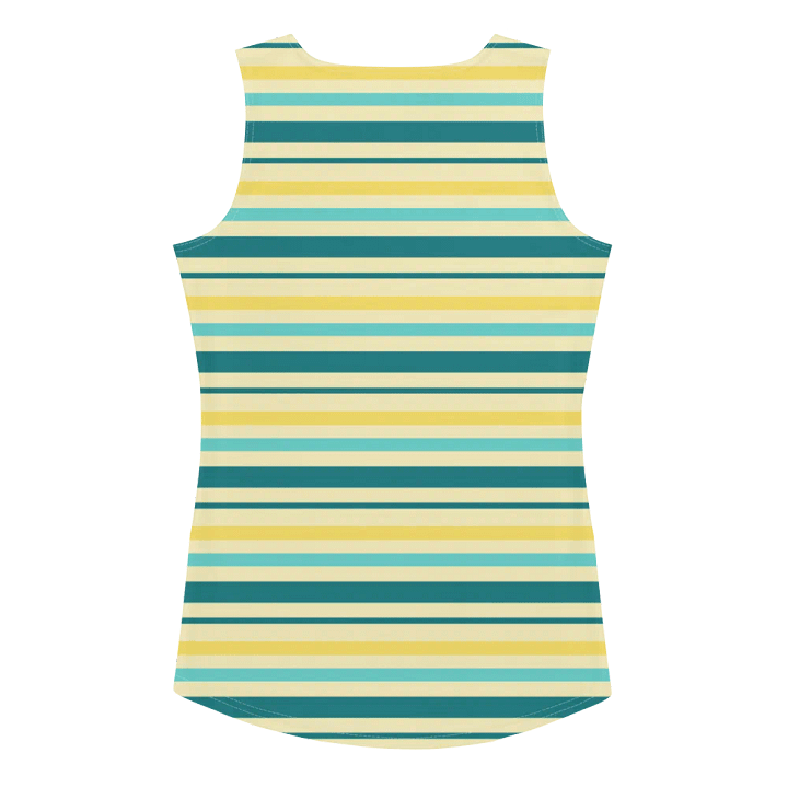 Key Lime Stripes Women's Tank Top product image (2)