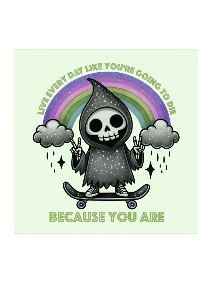 Live Every Day Sticker (Green) product image (1)