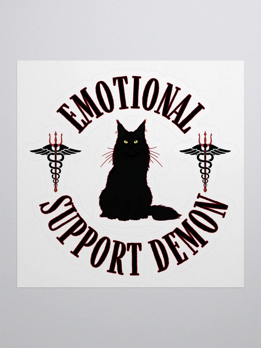 Support Demon 4" Sticker product image (1)