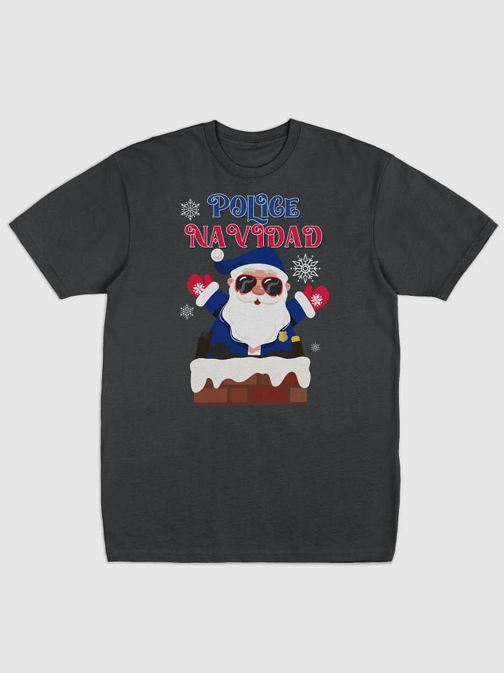 Police Navidad Christmas Tee product image (1)