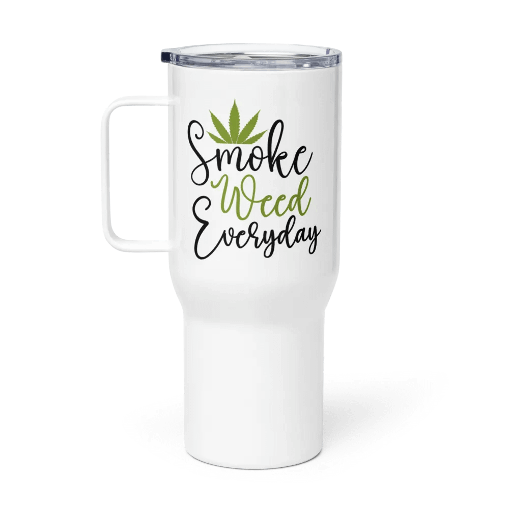 Smoke Weed Everyday - Travel Mug w/ Handle product image (1)