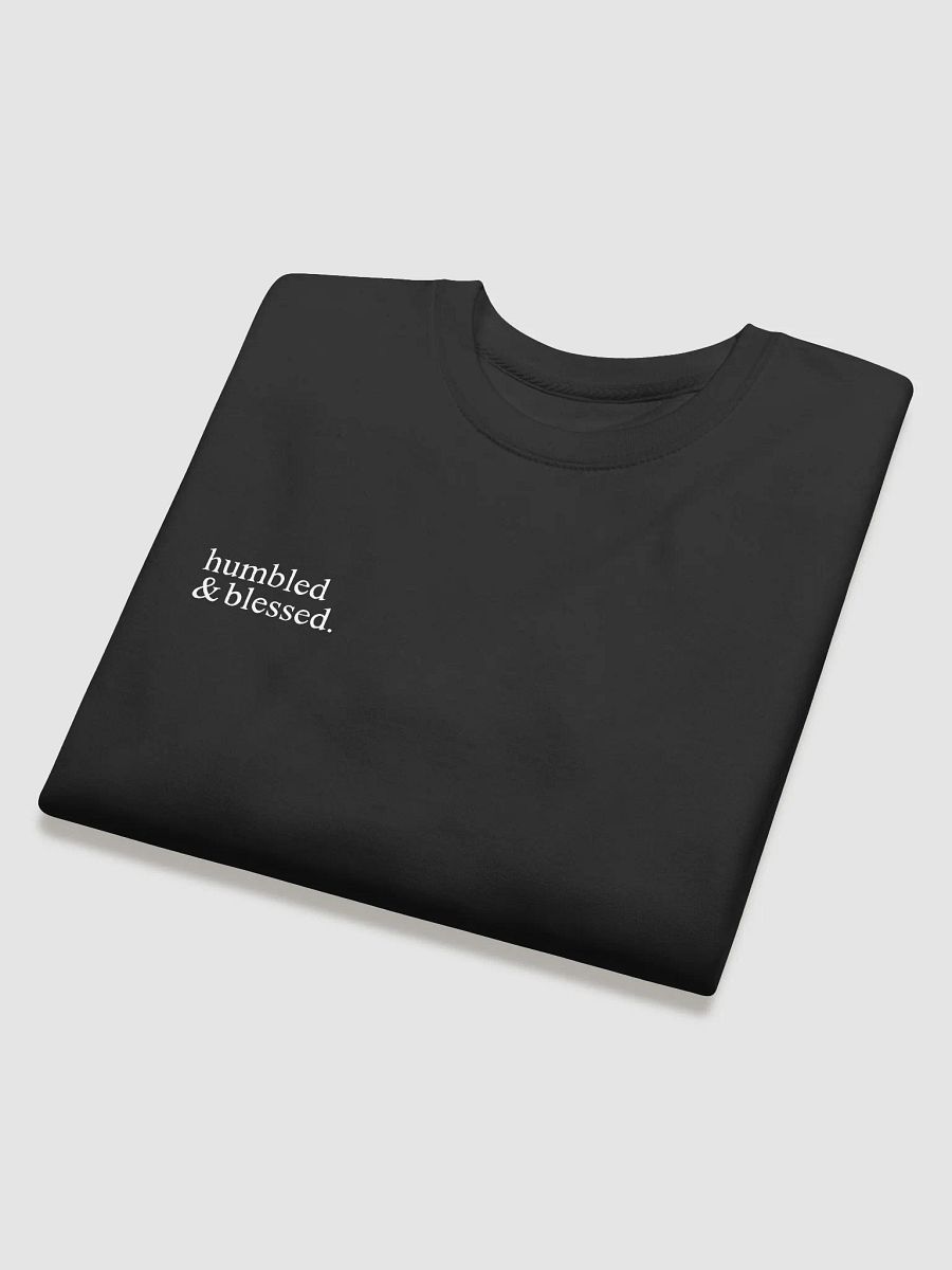 Truly Humbled & Blessed Sweater | Black product image (4)