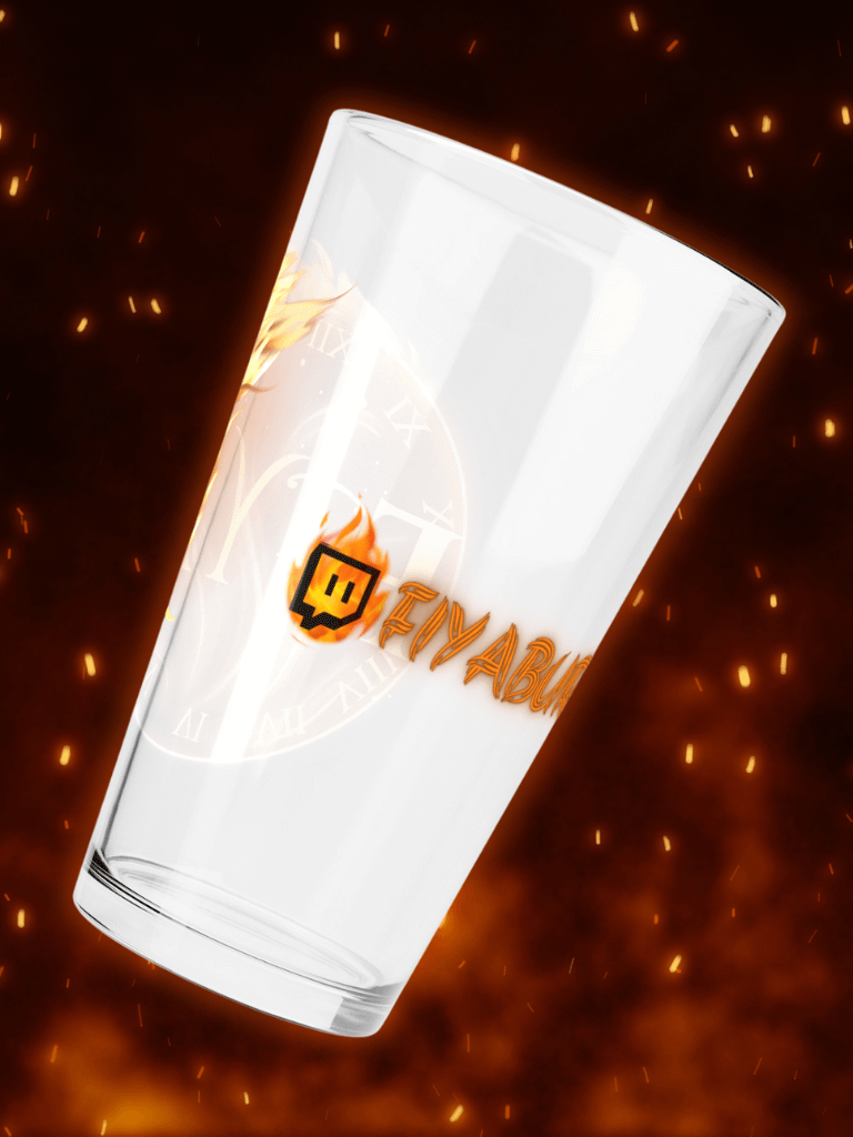 Fiya Time Pint Glass product image (3)