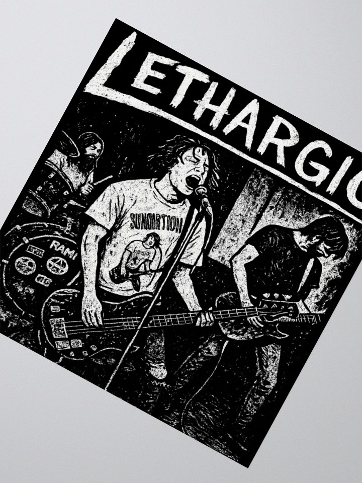 Lethargic (V1) "Too Cool" Sticker product image (4)