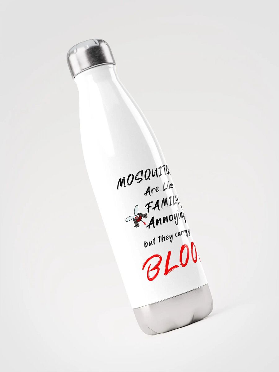 Bloody Mosquitoes Stainless Steel Water Bottle product image (3)