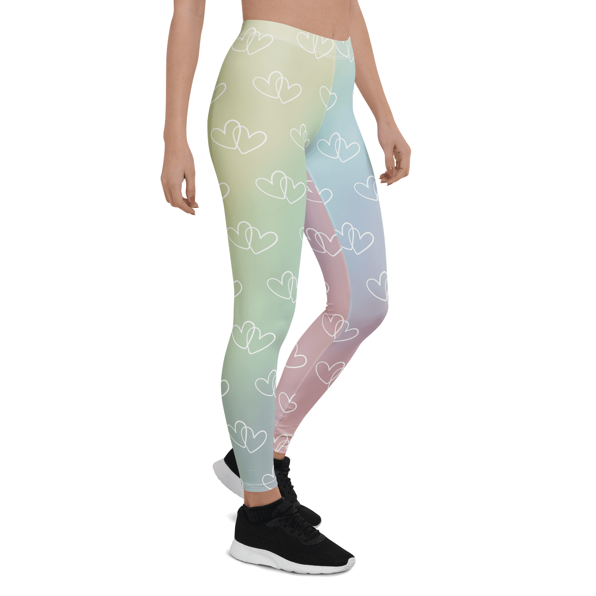 Rainbow Heart Leggings product image (6)