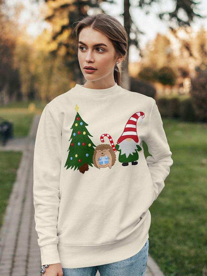Christmas with my Gnomies Design Crewneck Sweatshirt product image (28)