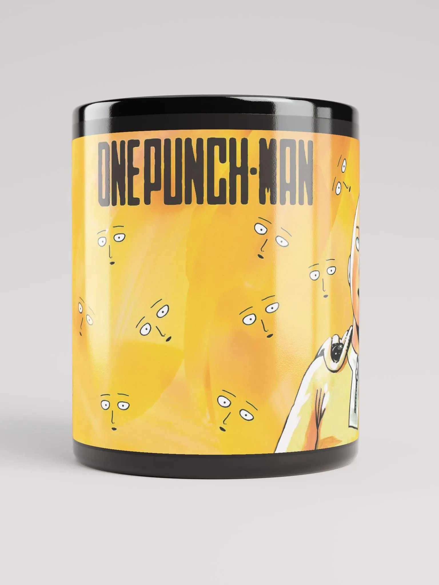 One-Punch Man Black Glossy Mug – A Must-Have for Anime Fans! product image (9)