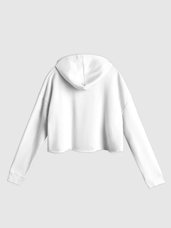 “It’s all a bit!!!” (sm. lined design, #9081ED) lightweight cropped hoodie product image (10)