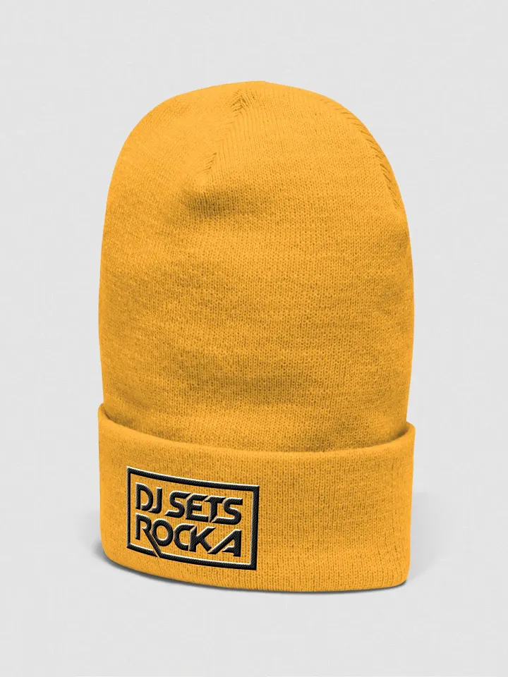 DJSETSROCKA YELLOW BEANIE product image (2)