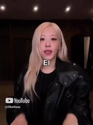 El juego favorito de Rosé 😂 #rosé #blackpink #kpop 