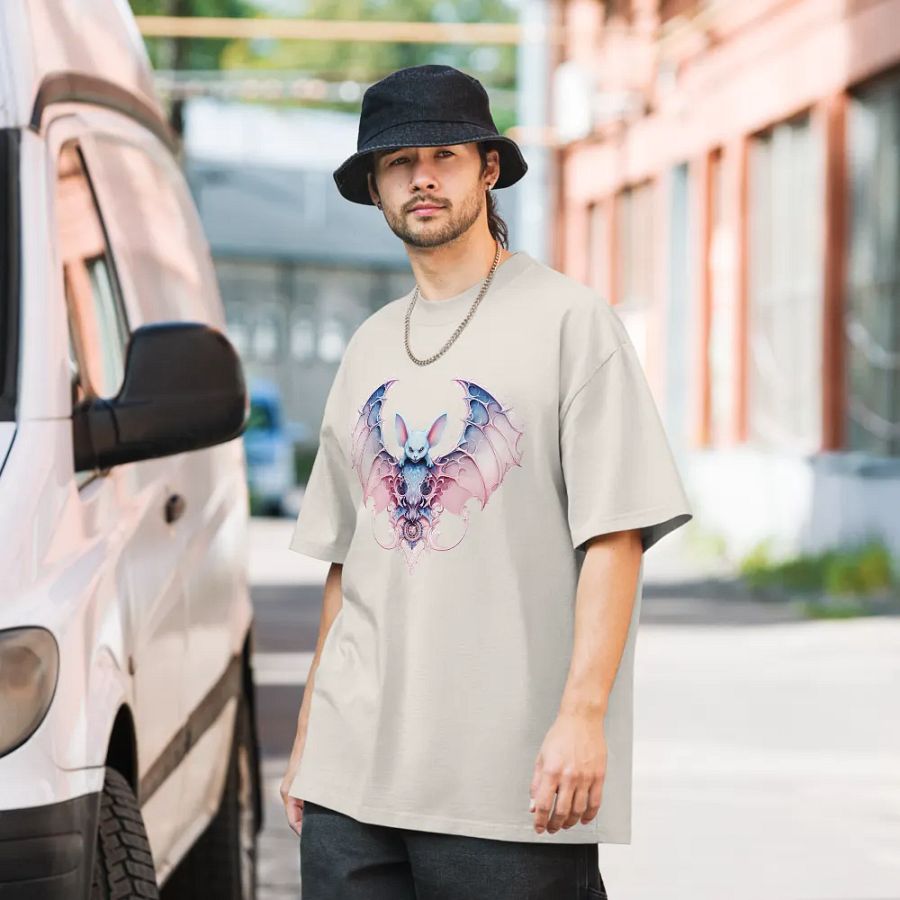 Pastel Halloween Bat T-Shirt product image (6)