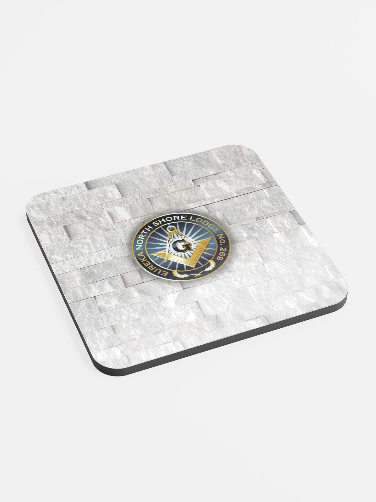 Tracing Board Coaster – Ashlar Stone Pattern product image (2)