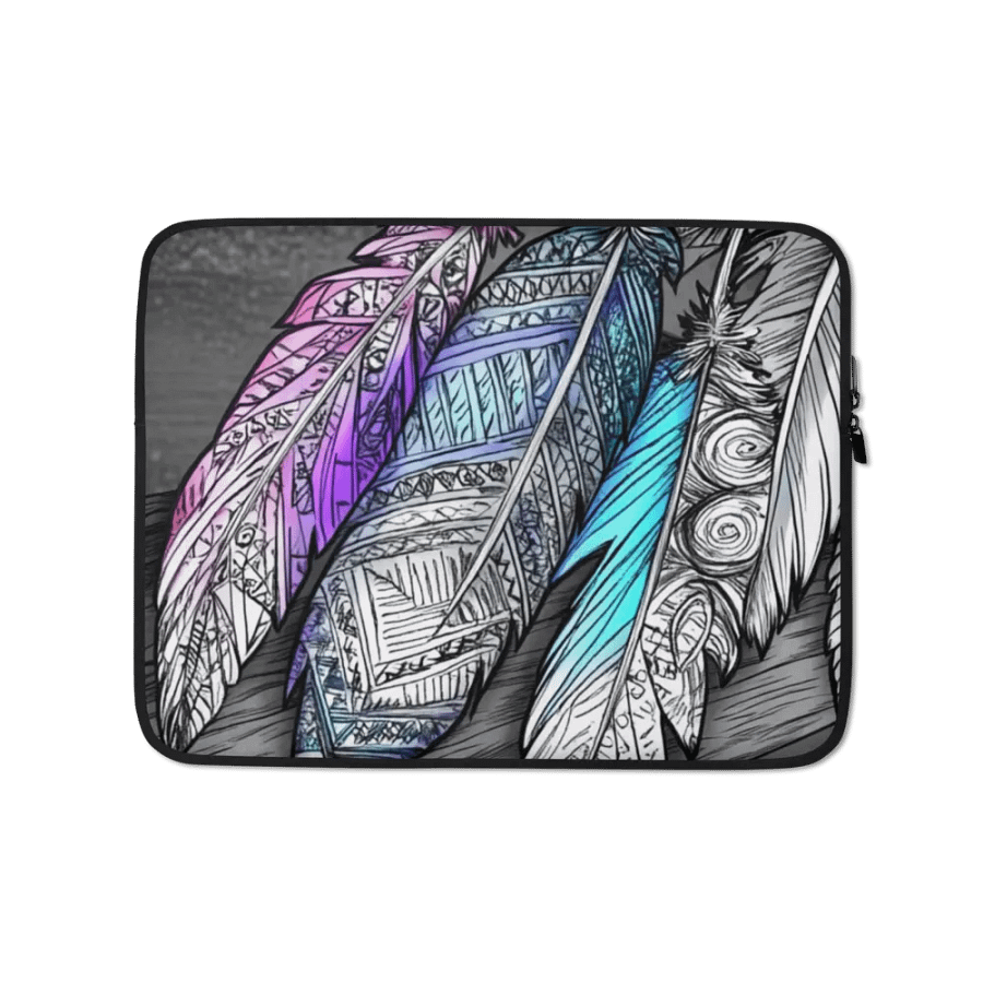 G Feathers, Laptop Sleeve product image (1)