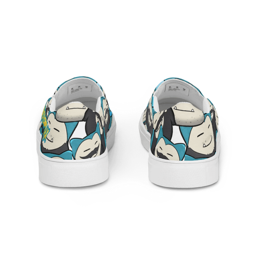 Hairy Snorlax Men's Slip-On Shoes product image (4)